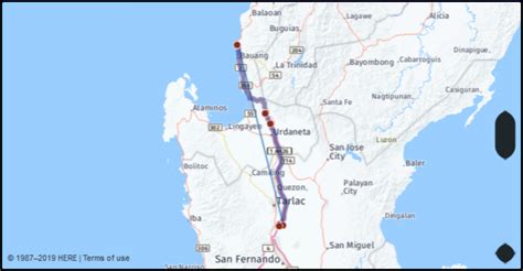 Driving Distance from Tarlac, Philippines to Antipolo  .